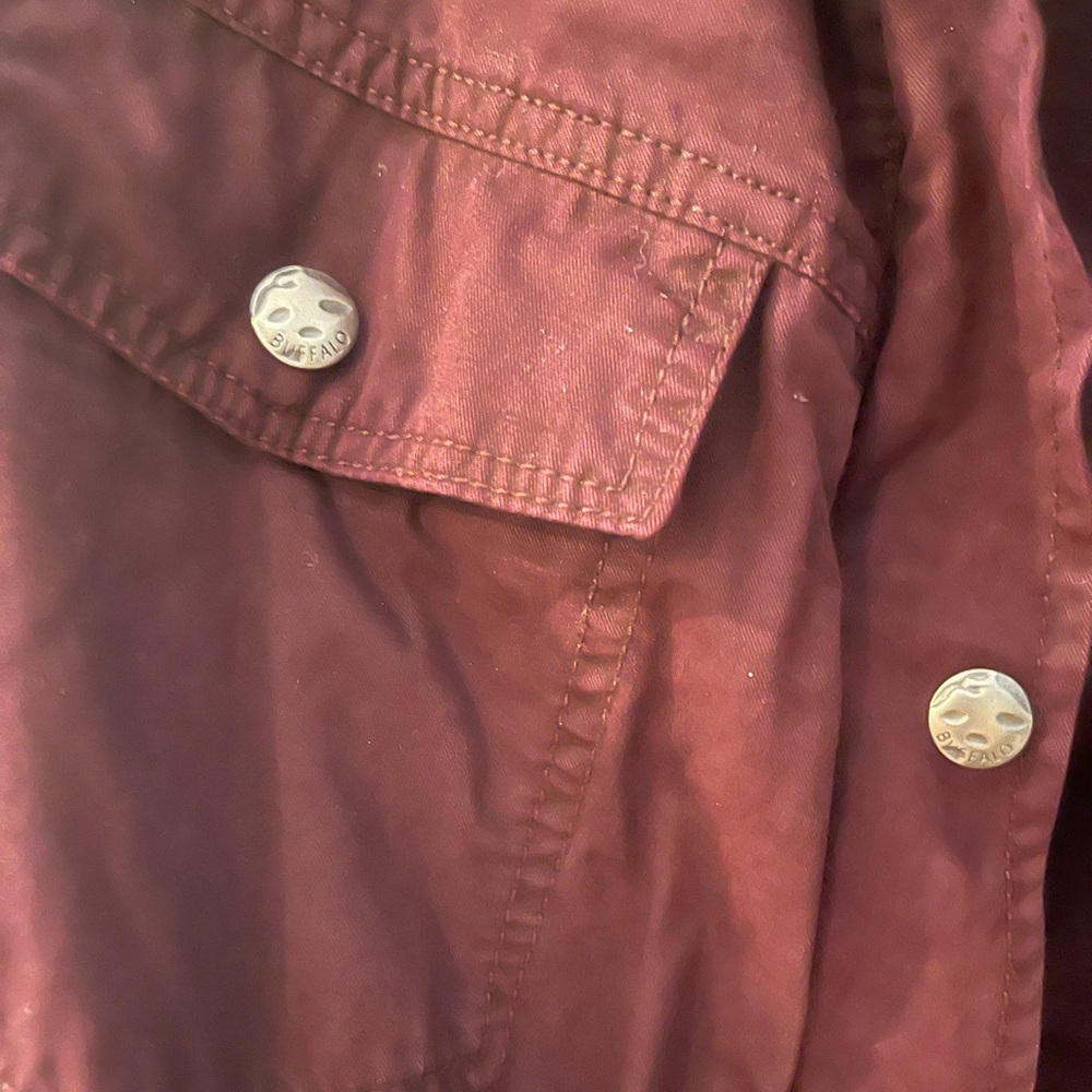 Buffalo Women's Burgundy Jacket size M - Picture 5 of 5